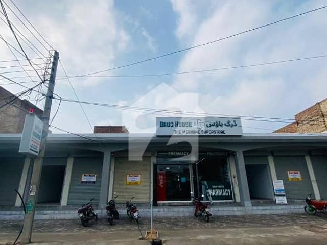 Independent Rented Shop For Sale With Good Rental Income At Madina Town Faisalabad