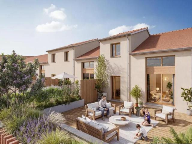 INEDIT à Chalon sur Saône ! Votre MAISON de standing de 110m2 avec son terrasse/jardin de 63m2 et 2 parkings dans un environnement exceptionnel !