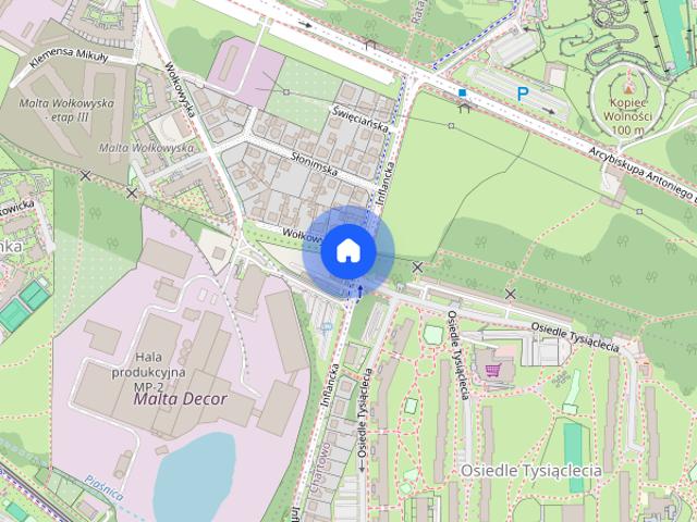 Inflancka 20 Apartamentowiec przy Malcie