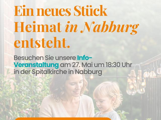 Infoveranstaltung in Nabburg: „Quartier am Brünnlweg“ – Ihr neues Zuhause mit Weitblick