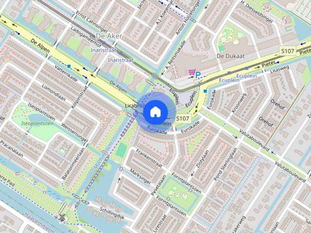 Instapklaar Appartement met Uitzicht: Ecuplein 29, Amsterdam