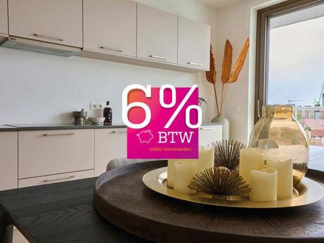 INSTAPKLAAR DOORZONAPPARTEMENT, 108m², 2 SLAAPKAMERS