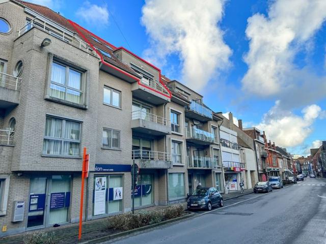 Instapklaar duplex appartement, 2 slpk, terras, Torhout