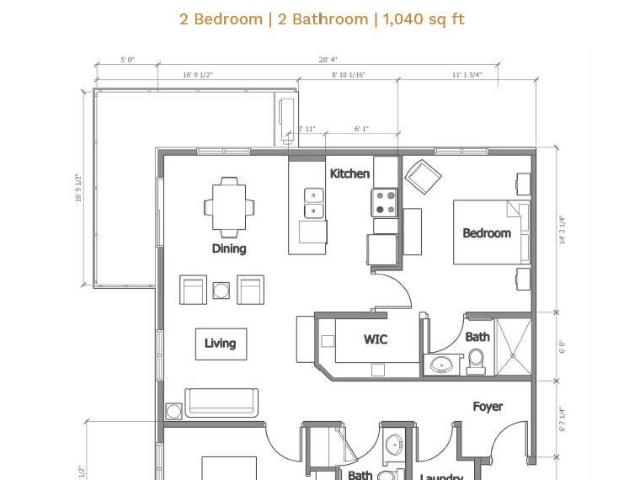 Insignia 2 Bedroom / 2 Bathroom [object Promise] for Rent