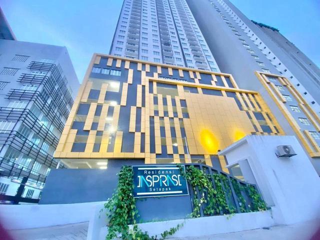 Inspirasi Setapak Brand New 3R2B nx Gombak Furnished Balcony