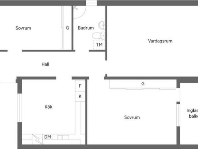 Inte möblerad 70 m² 11 710 kr