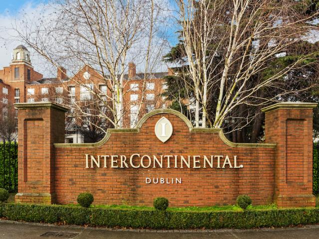 intercontinental hotel, ballsbridge, dublin 4