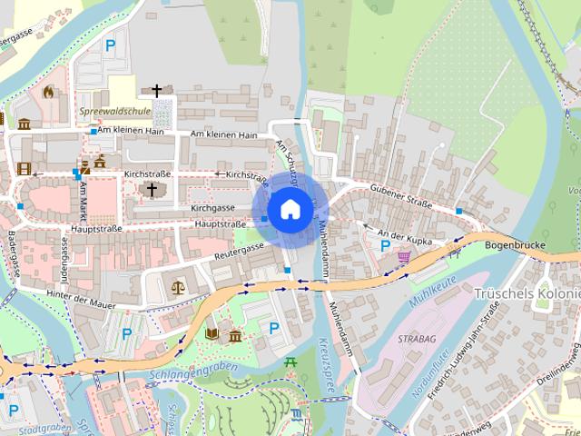 Interessant gestaltete Mehrraumwohnung unweit des Lübbener Stadtzentrums