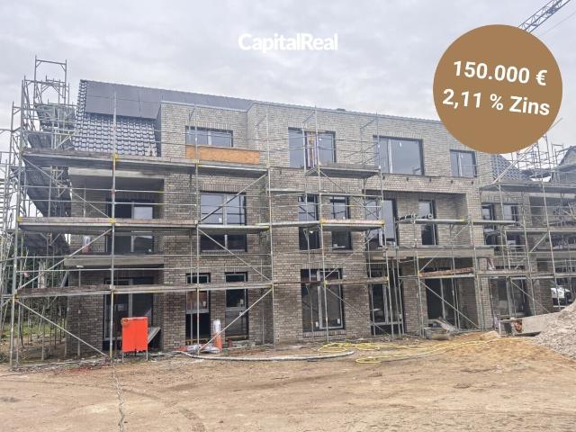 Interessante Etagenwohnung mit drei Zimmern und einem Balkon! KfN mit QNG, Neubau und Erstbezug