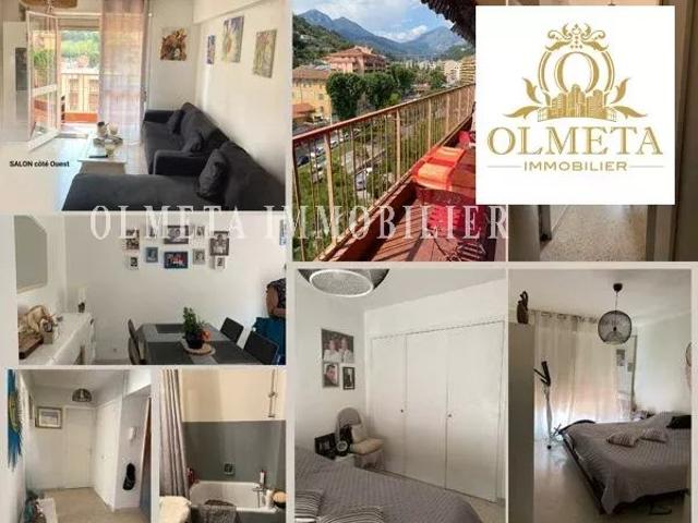Investissement clé en main – 2 pièces loué, 50 m², Menton