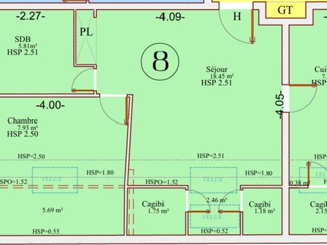 Investissement locatif: Appartement 2 pièces Locataire en place !