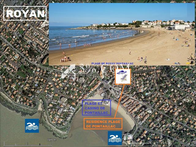 INVESTISSEMENT LOCATIF DEFISCALISANT ROYAN PONTAILLAC PLAGE T3 de 67.11 m2 avec terrasse et parking privatif