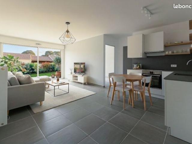 ️ INVESTISSEMENT LOCATIF – T2 neuf avec jardin à Saint Michel Chef Chef