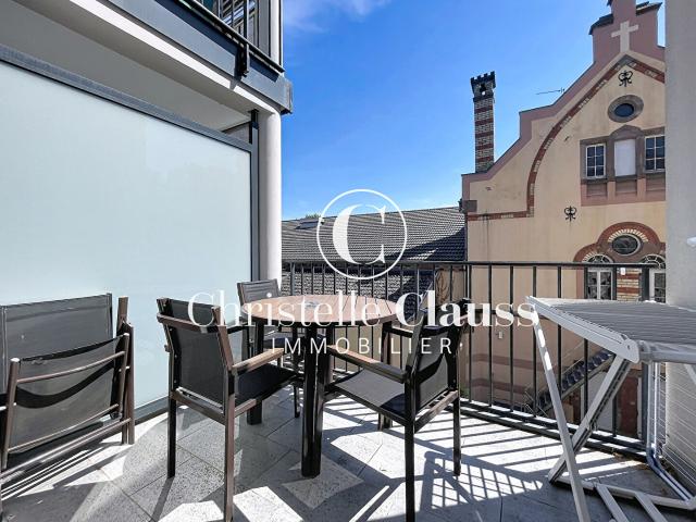 INVESTISSEMENT LMNP. T2 Meublé avec Balcon et Parking. Colmar Centre Petite Venise