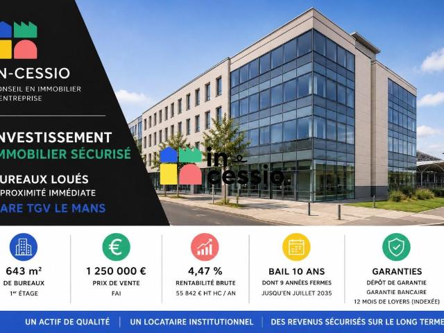 ? INVESTISSEURS – OPPORTUNITÉ D'INVESTISSEMENT LOCATIF