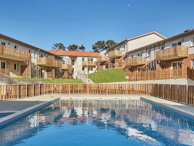 Investir Appartement en Résidence de Tourisme de type T3 de 46 m² à Mimizan Bleu Canopée ODALYS RESIDENCES