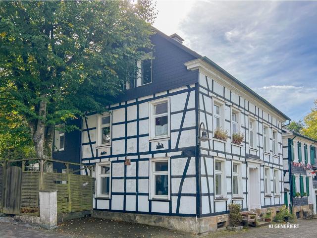 Investition mit Altstadtflair vermietete Eigentumswohnung im Denkmalhaus in Schwelm
