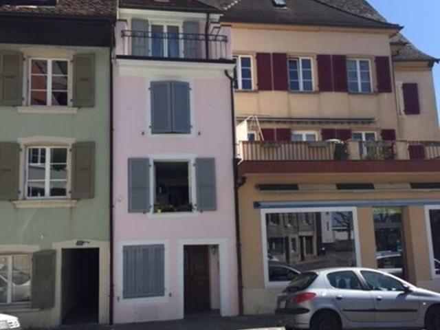 Investitionsimmobilie zum Verkauf in der Altstadt von Porrentruy