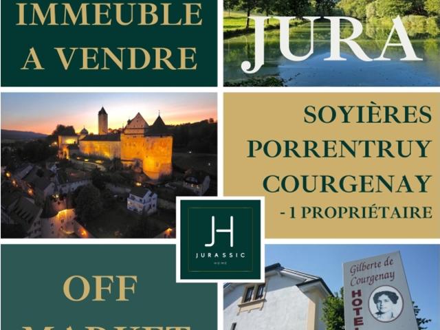 Investitionsmöglichkeit 3 Immobilien zum Verkauf im Kanton Jura