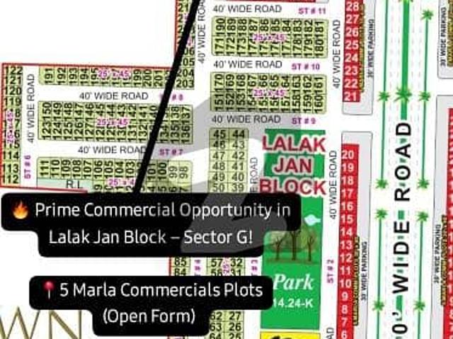 Investor rate commercial plot