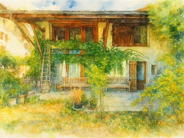 Investorenmöglichkeit Charmantes Dorfhaus im Herzen von Dardagny