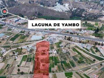 Inversión, terreno de 17225,43m2, laguna de yambo