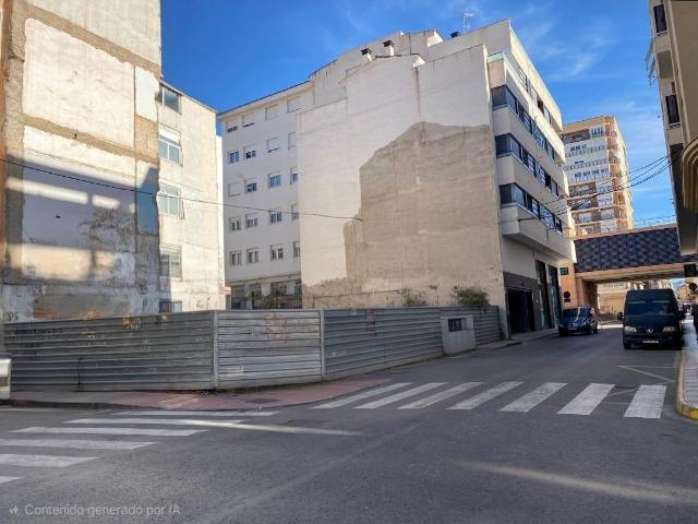 ¡INVERSORES! Solar Urbano de 310 m2 en Pleno Centro de Elda Edificabilidad Intensidad 3