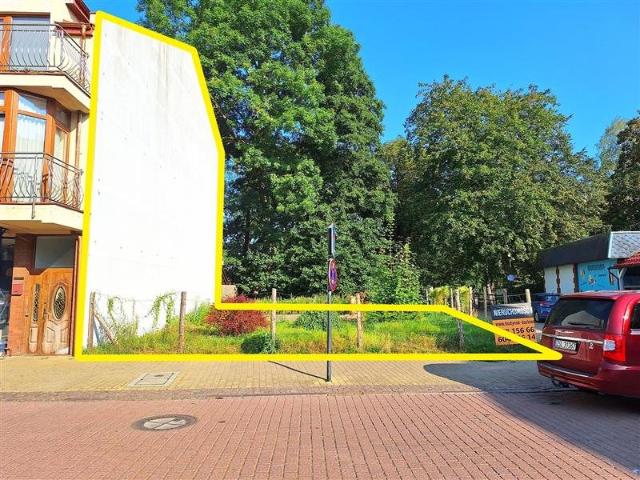 Inwestycyjna działka 247 m² przy deptaku w Sławnie