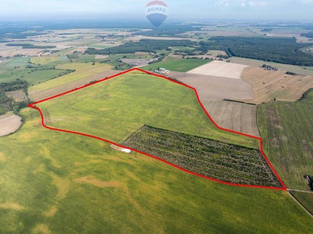 Inwestycyjna działka rolna 44,85 ha z infrastrukturą
