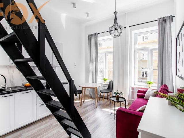 Inwestycyjne 2 studia z antresolami w kamienicy z 1909 r
