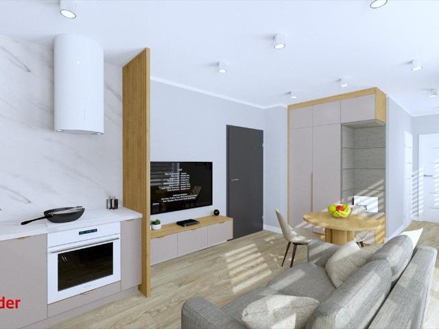 Inwestycyjny apartament z tarasem w Krzykach