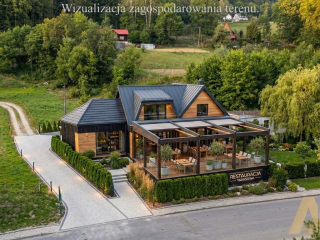 Inwestycyjny dom z projektem gastronomicznym 572 m2