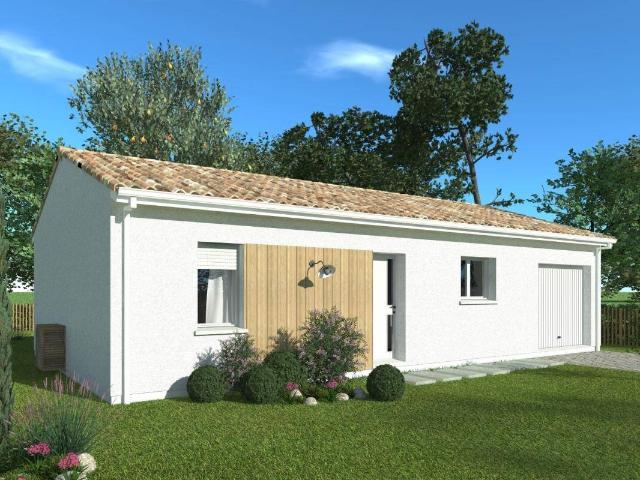 ISERE 72 m² 3 chambres et garage à vélo