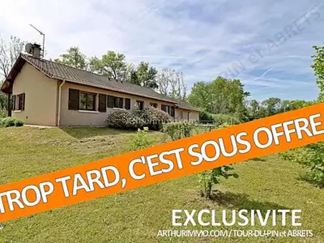 Isère 38 Achat / Vente maison 5 pièces t5