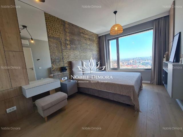 ISHO Apartament cu vedere panoramica la Bega, 2 camere, parcare, Et17
