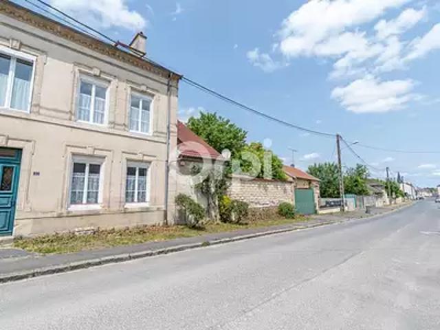 Isles sur Suippe 51110 Achat / Vente maison 7 pièces t7 jardin cave