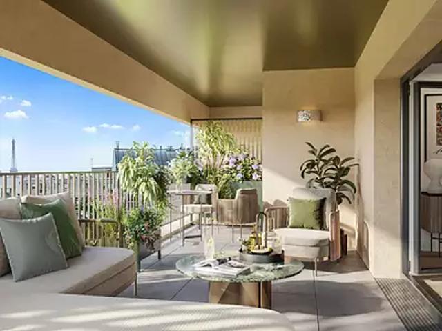 Issy les Moulineaux 92130 Programme neuf appartement neuf à vendre t4 LMNP HQE RT 2012