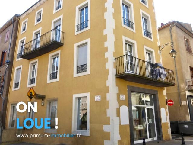 ISSOIRE / Appartement 3 pièces meublé de 62,23 m² avec vue sur l'Abbatiale !