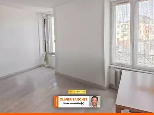Issoire 63500 Achat / Vente appartement 3 pièces t3 cave