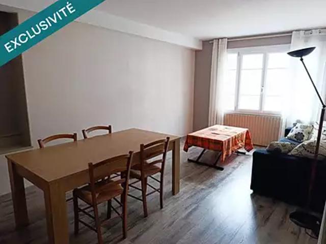 Issoudun 36100 Achat / Vente appartement 3 pièces t3 parking