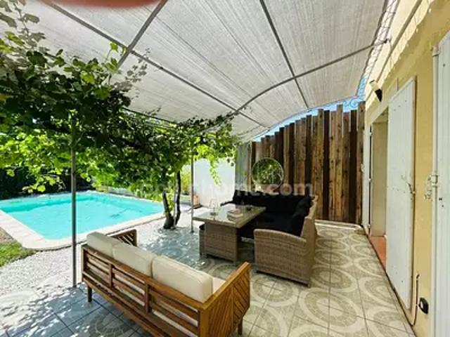 Istres 13800 Achat / Vente maison 4 pièces t4 piscine jardin