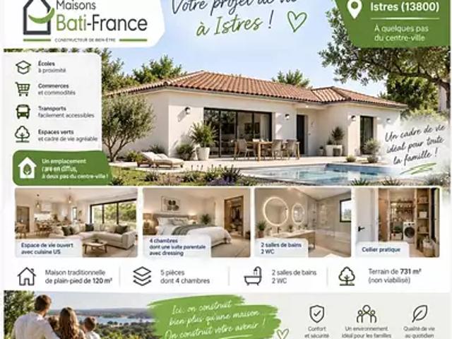 Istres 13800 Programme neuf maison neuf à vendre