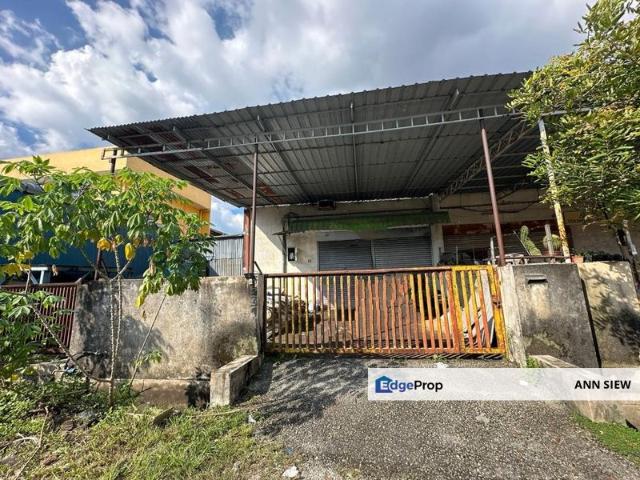 Ipoh Menglembu Chandran Raya Semi D Factory For Sale Bare Unit