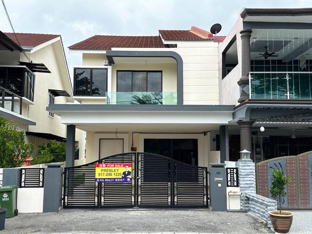 Ipoh Bercham 2 Storey Intermediate Corner
