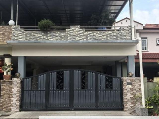 Ipoh bercham anjung renovated 2 storey for rent