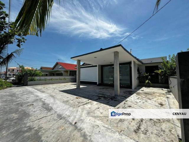 Ipoh canning garden facing main road super big bungalow for rent