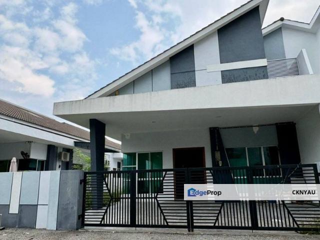 Ipoh hillcity avenue renovated extended single storey semi d for