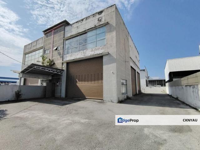Ipoh klebang indah super big semi d factory for rent