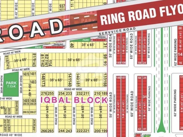 Iqbal Block 5 Marla Commercial Plot For Sale Bahria Town Lahore