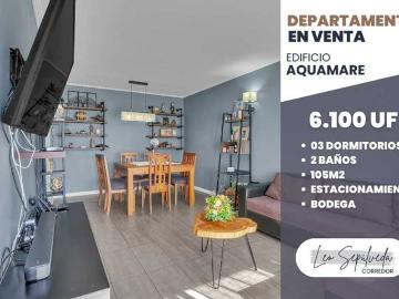 Iquique, Departamento en Venta Edificio Aquamare 104191